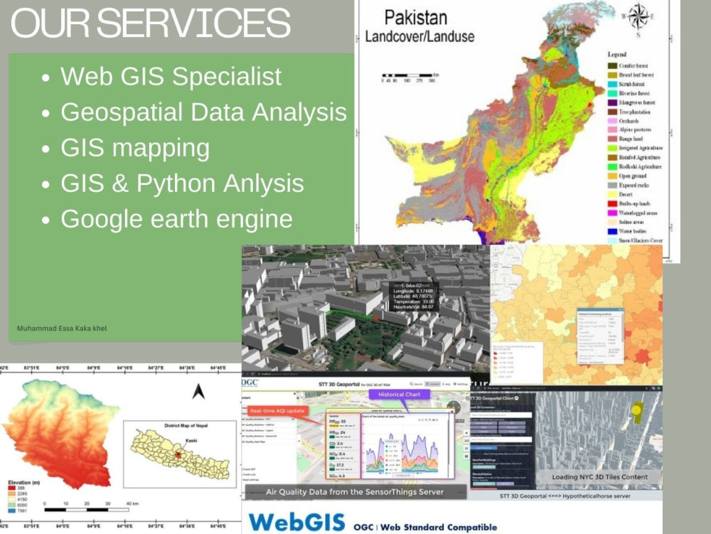 Web GIS Mapping & Geospatial | Google Earth Engine, GIS, Python API ...
