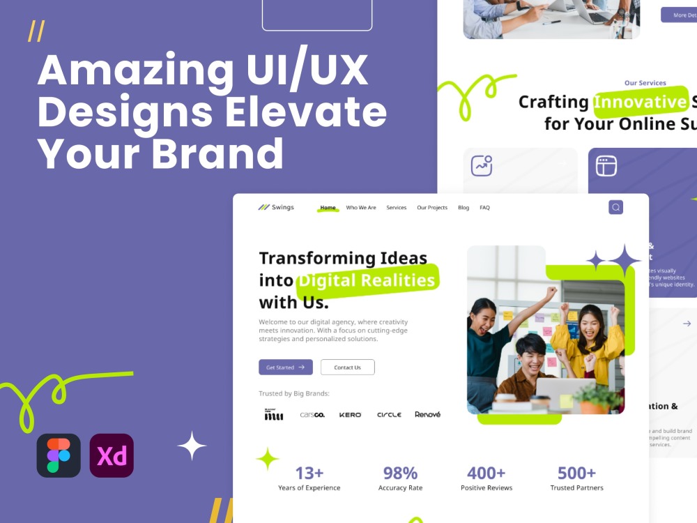 Amazing UI/UX designs to Elevate Your Brand | Upwork
