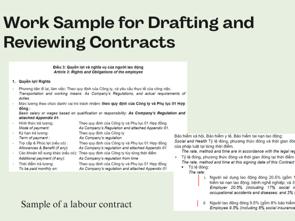 An expert legal service | Upwork