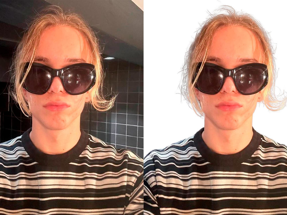 image masking and transparent background Upwork