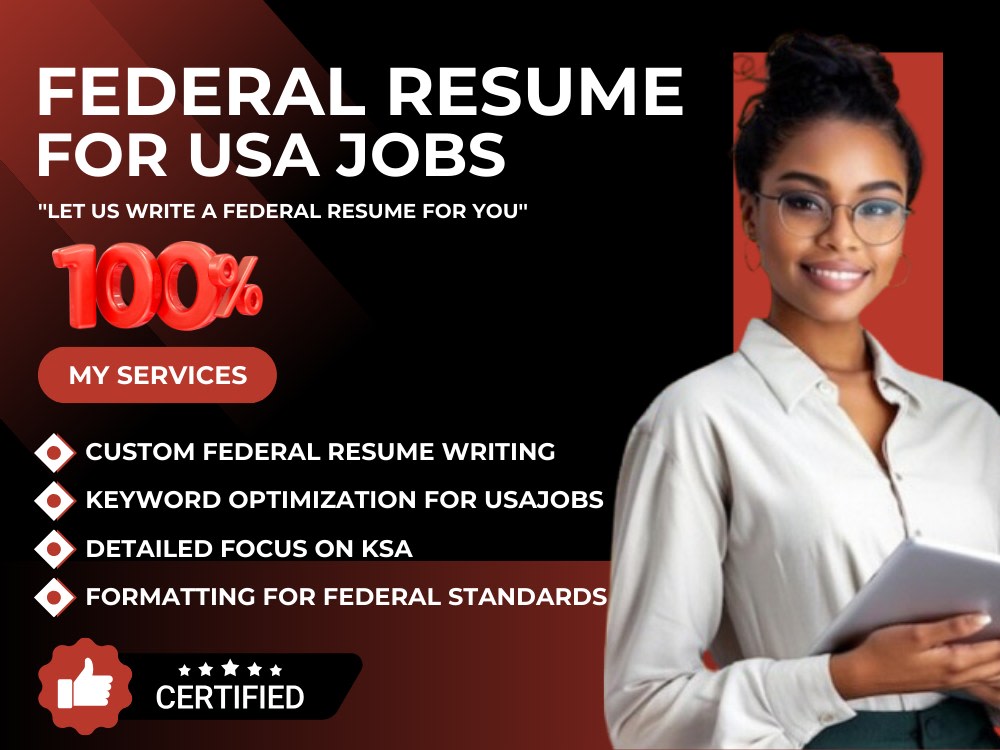 Federal resume for USA Jobs | Upwork