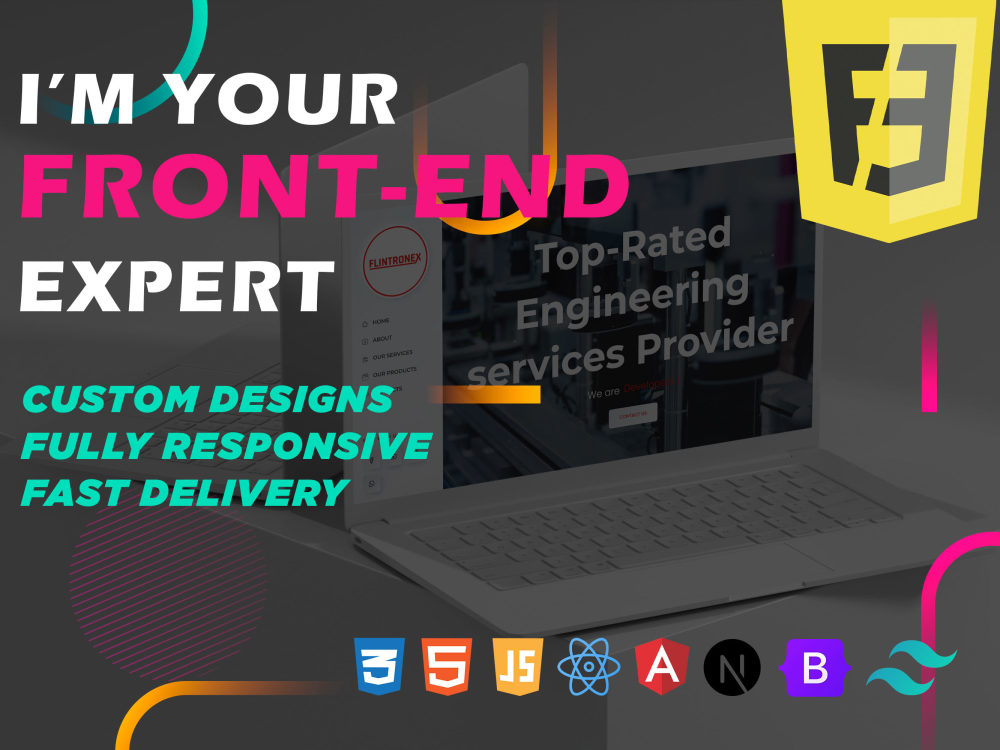 Fully responsive stunning & modern front-end design & development | Upwork