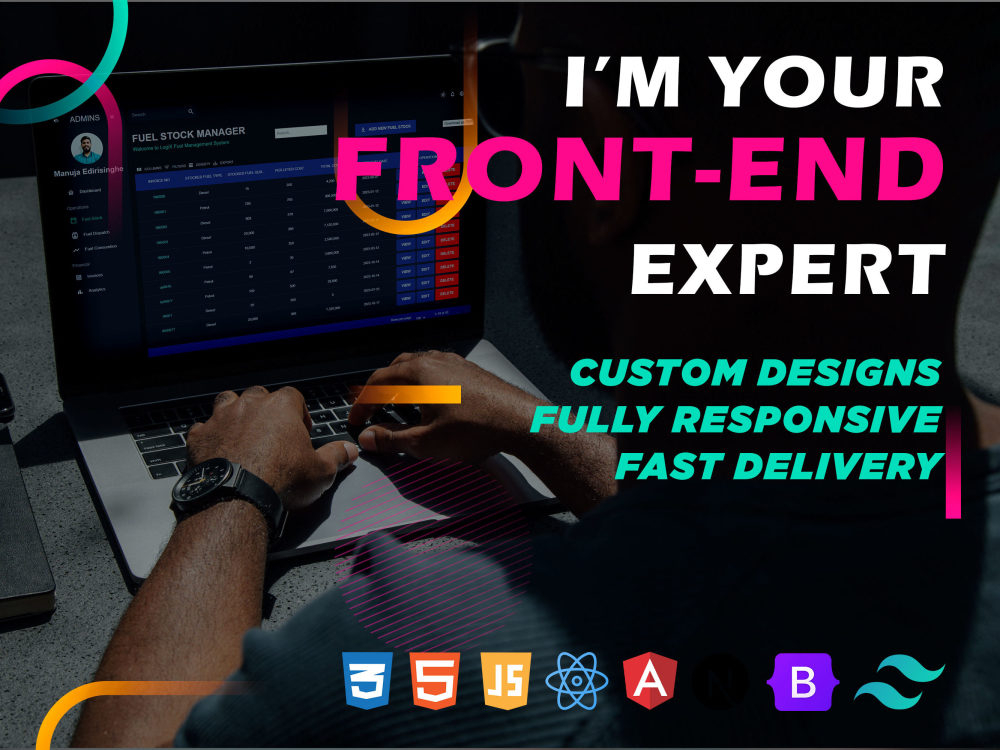 Fully responsive stunning & modern front-end design & development | Upwork