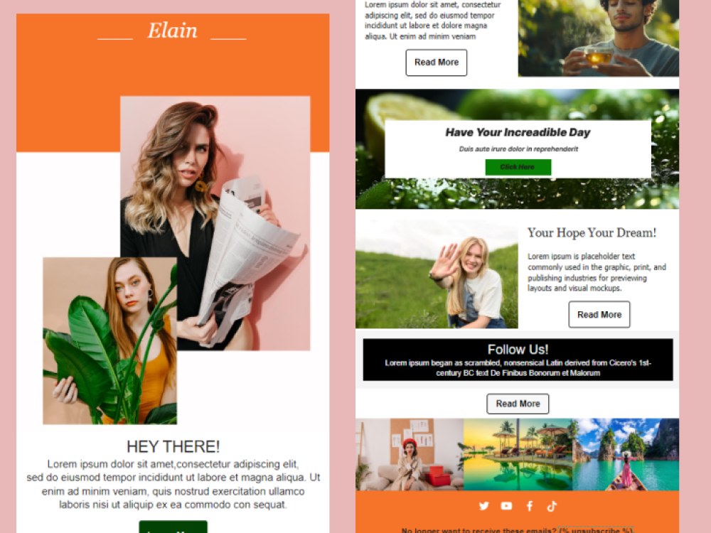 A professional Email Template Design | Upwork