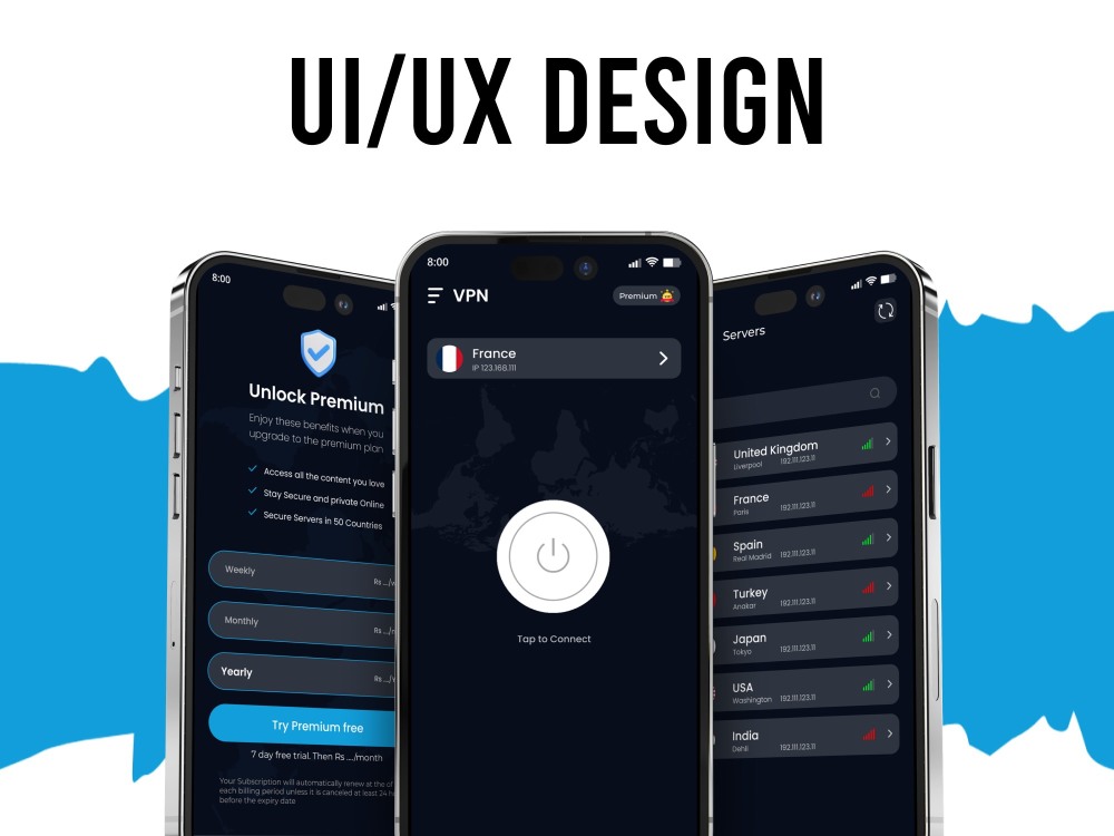 Mobile UI UX / UI UX design / UI UX designer / UI UX Website Design ...