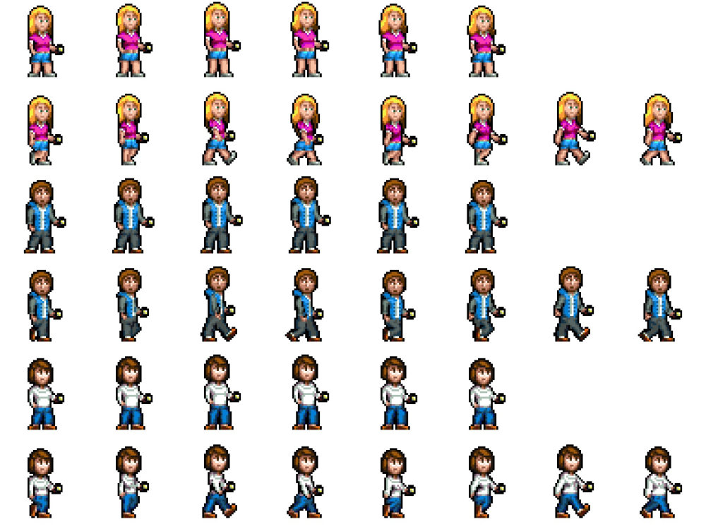 Custom pixel art characters and sprites for your game | Upwork