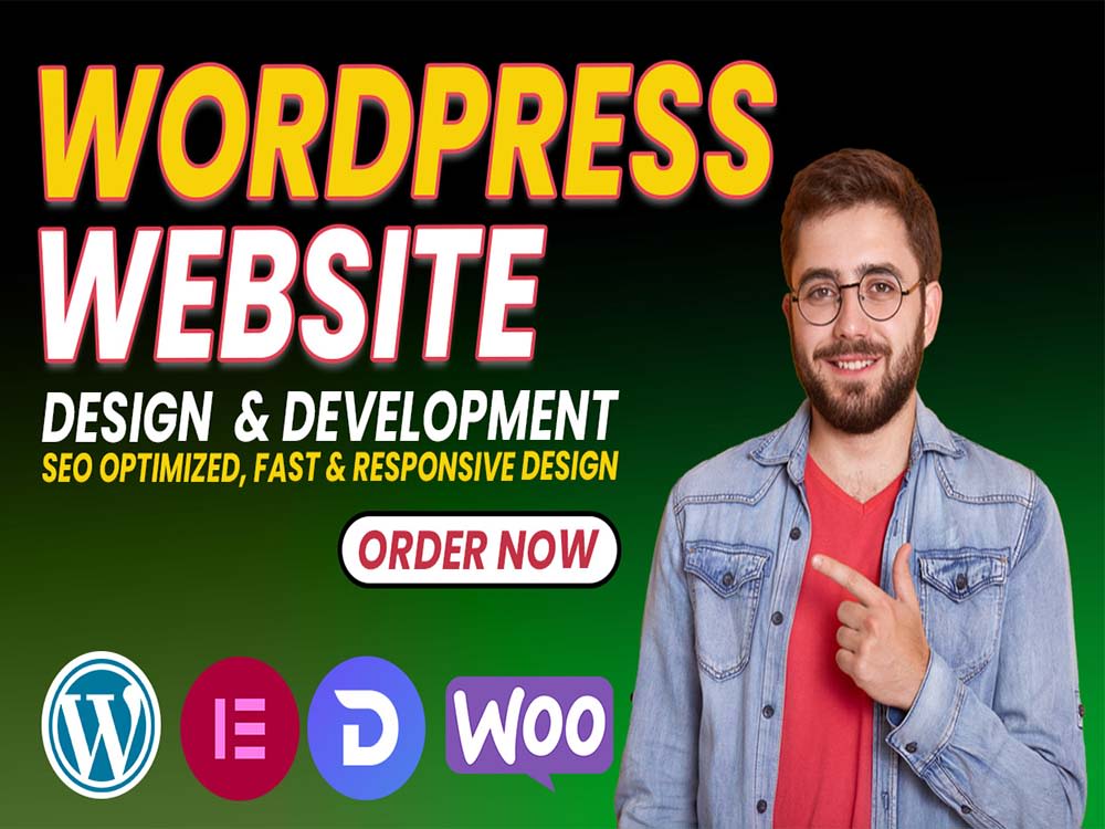 Professional Responsive modern and mobile friendly WordPress Website ...