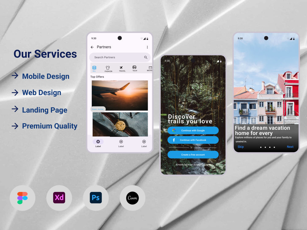 Figma UI UX | Mobile UI UX Design | Website UI UX Design | UI UX | Upwork