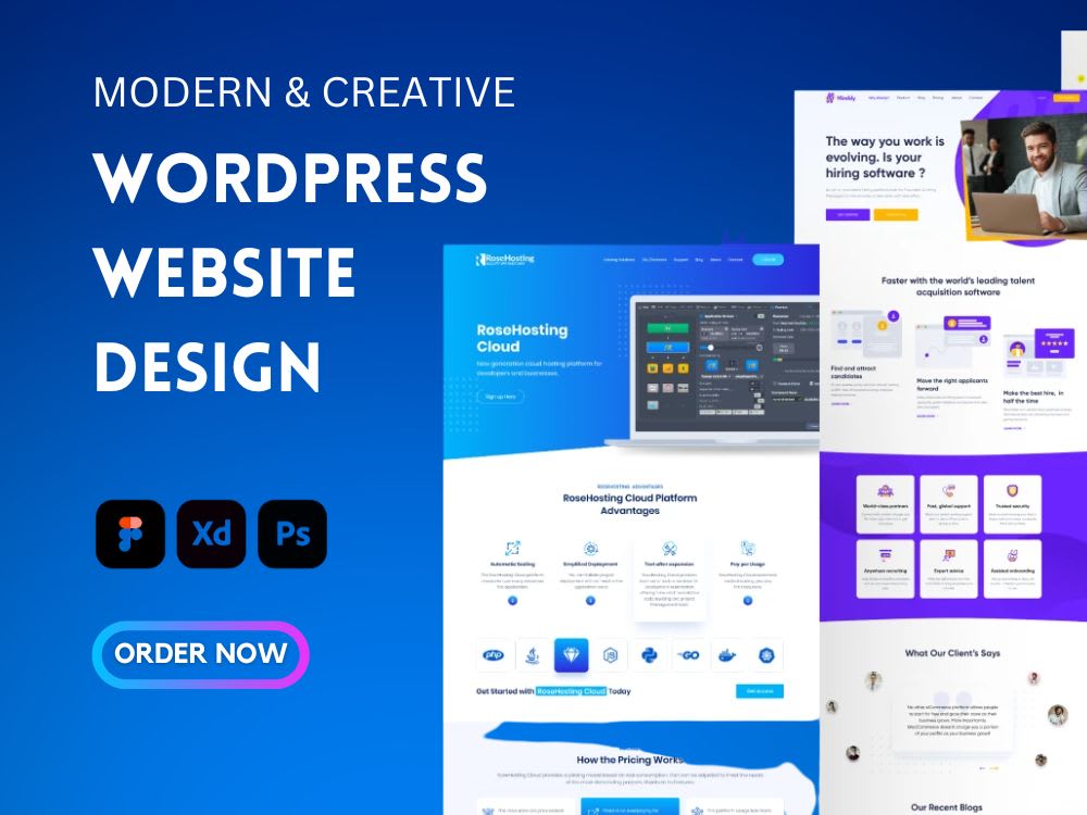 A professional Responsive WordPress website | Upwork