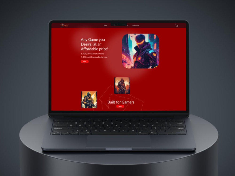 An interactive and responsive website. | Upwork