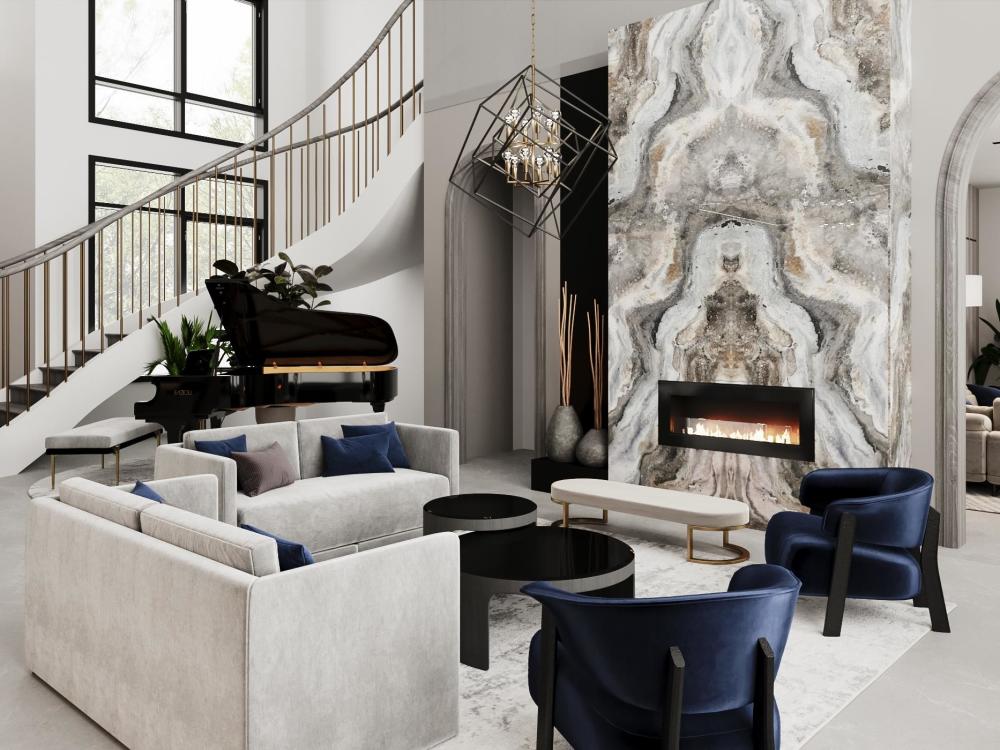 Photo-realistic 3D visualization of your exclusive home interior design ...