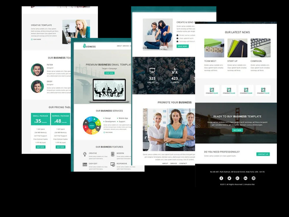Professional HTML email template or newsletter | Upwork