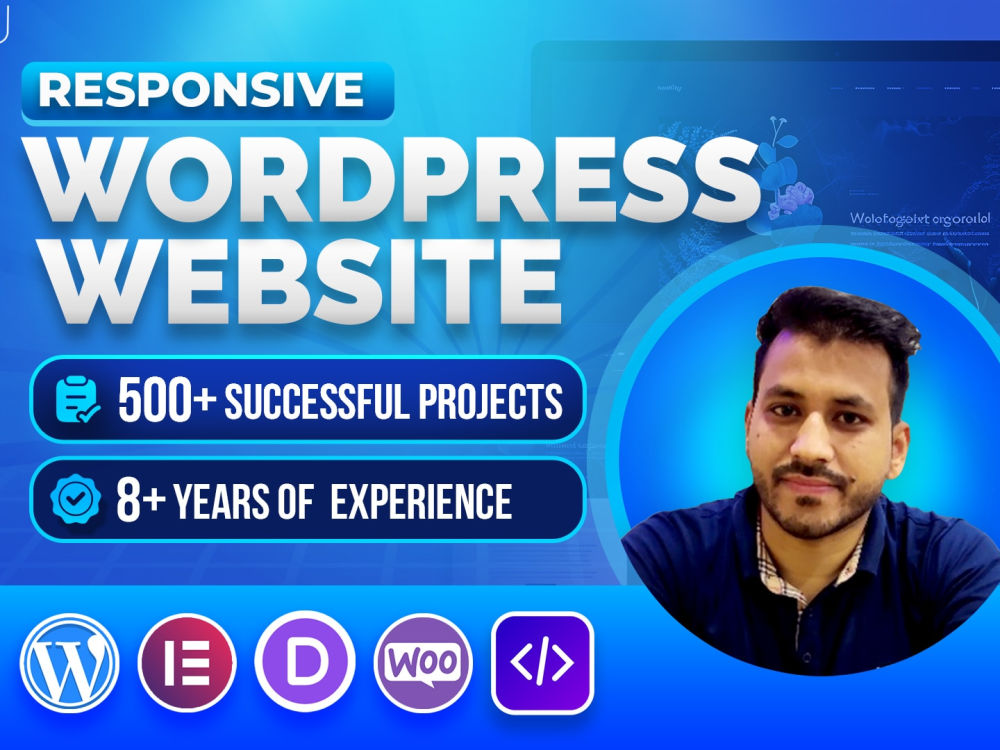 A complete responsive WordPress site from scratch | Upwork