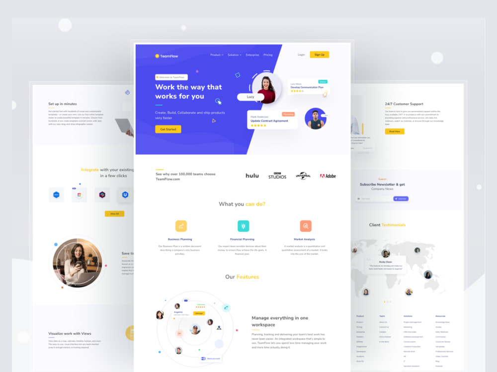 Modern UI UX design for website & Mobile apps | Upwork