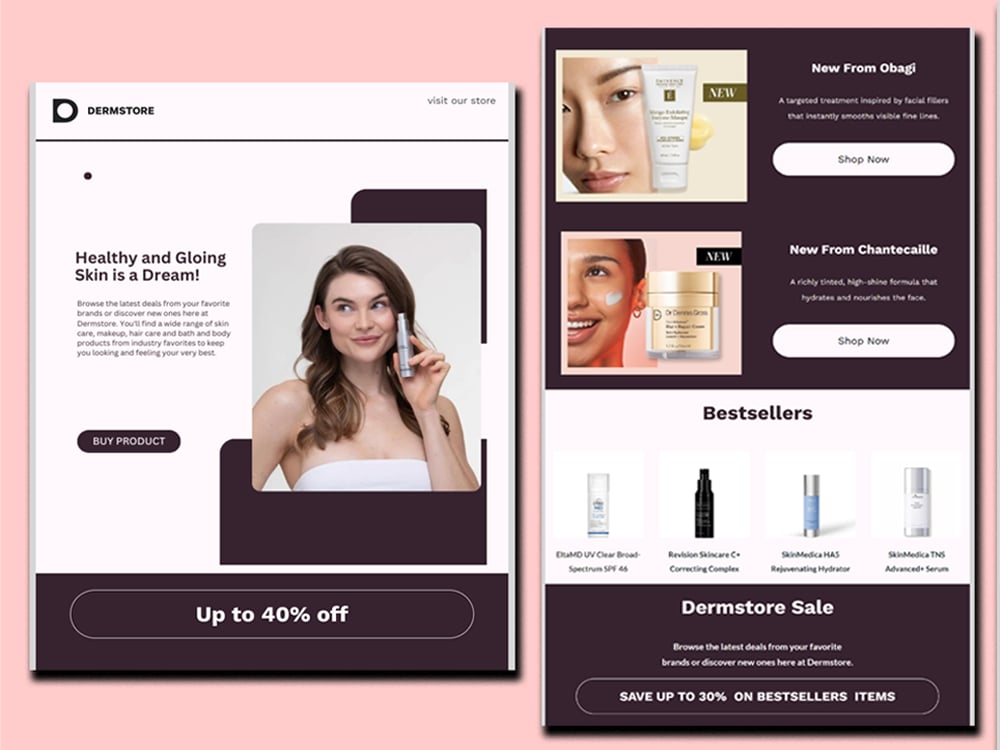 A responsive Email Template design | Upwork