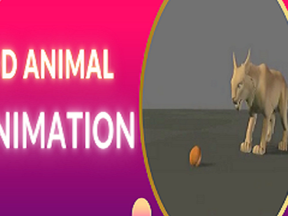 A realistic 3D animal animation | Animal modeling| Cgi character design ...