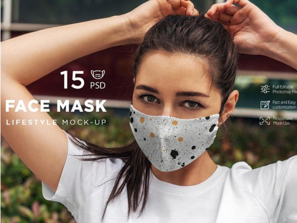 Awesome face mask design modern face mask | Upwork