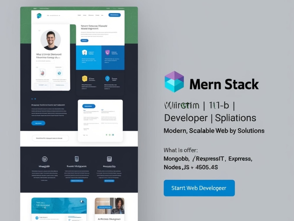 Custom full-stack website with responsive design and dynamic features ...
