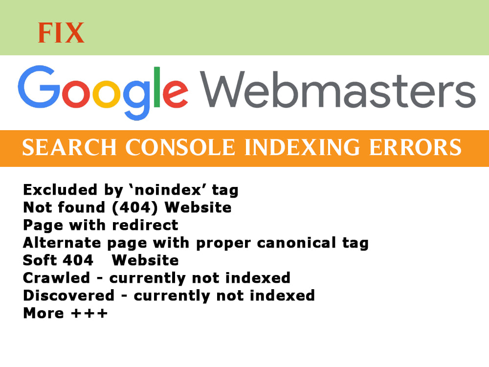 Fix Google Search Console Errors & Improve SEO Rankings | Upwork