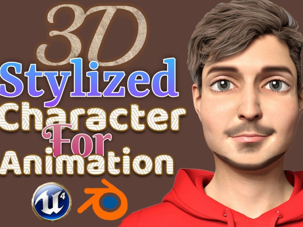 3d character modeling 3d cartoon character 3d rigging 3d texturing | Upwork