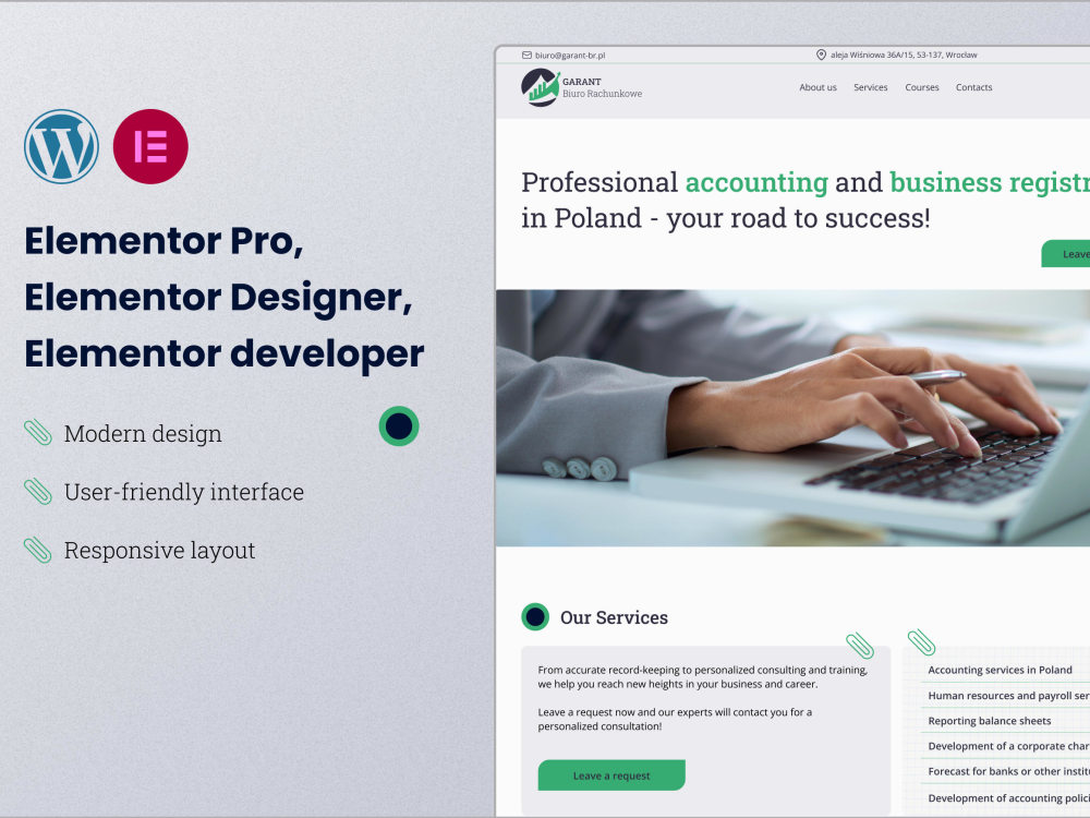 Elementor Pro | Elementor Designer | Elementor developer | Upwork