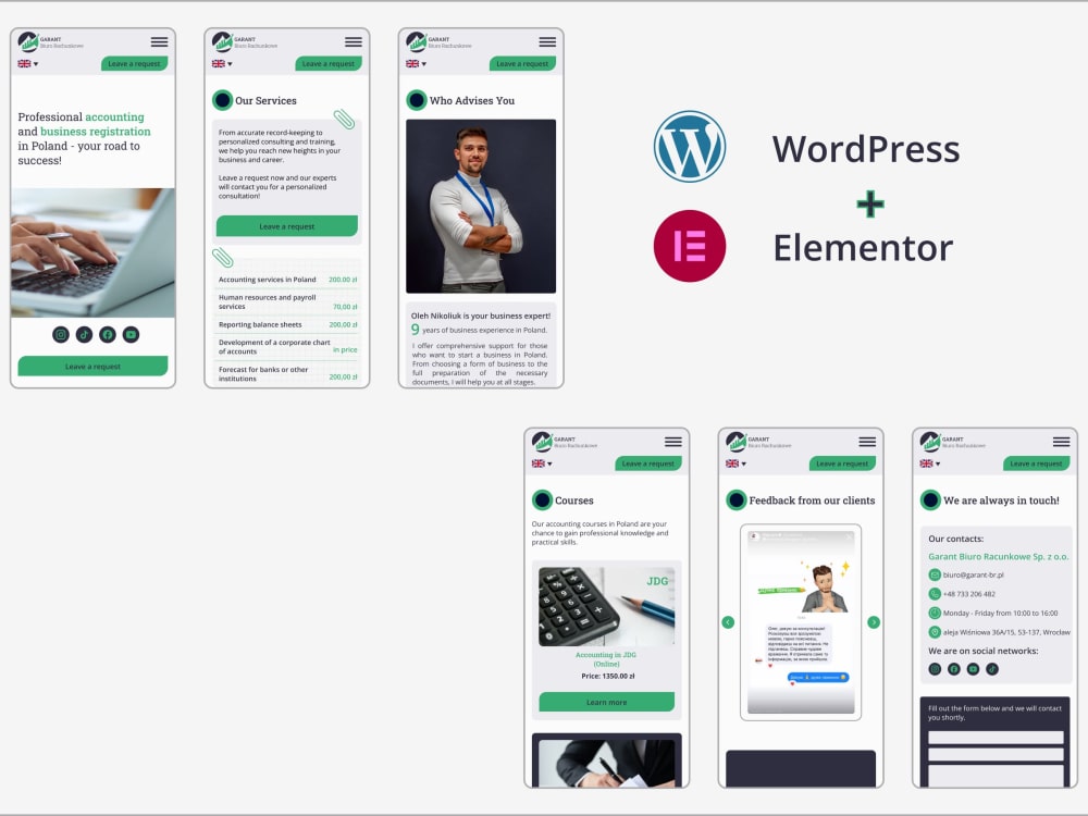 Elementor Pro | Elementor Designer | Elementor developer | Upwork