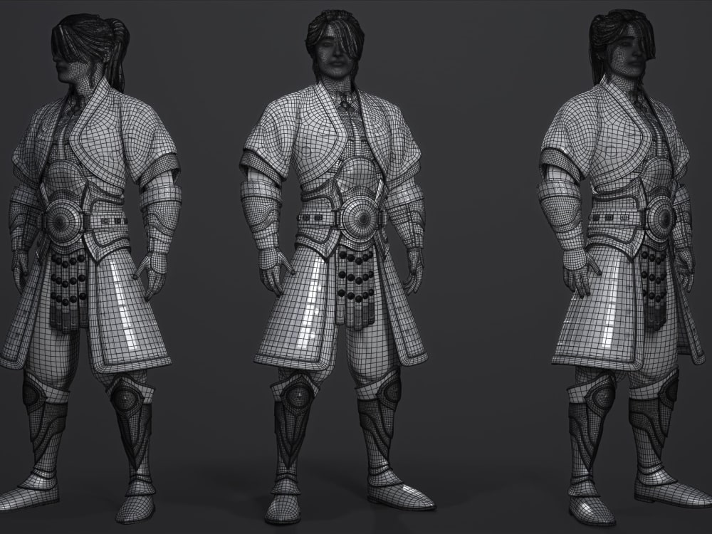 A realistic AAA Game Character for unity and unreal | Upwork