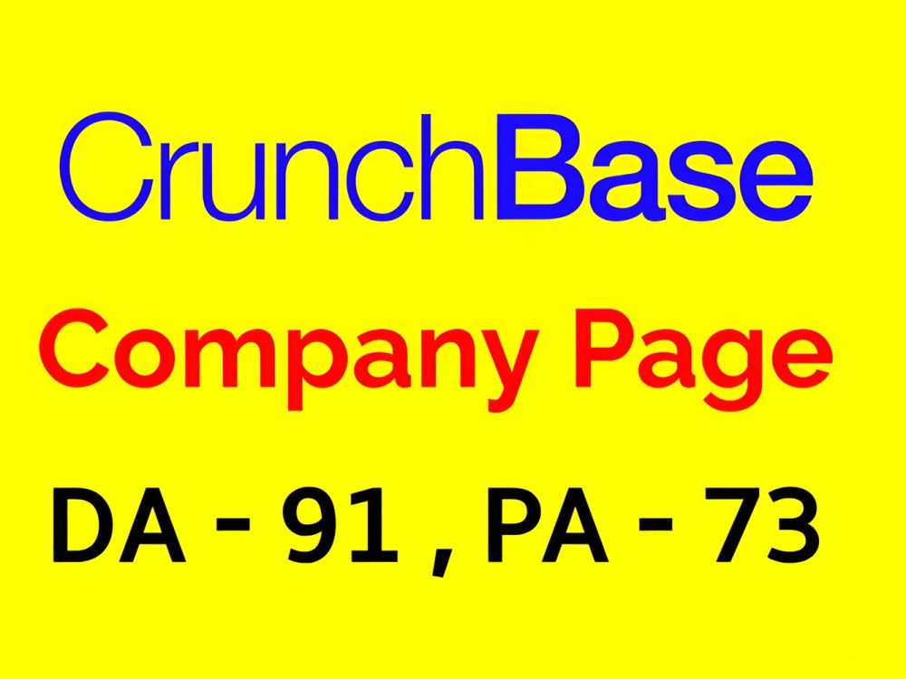 Create Crunchbase profile for your business, company | Upwork