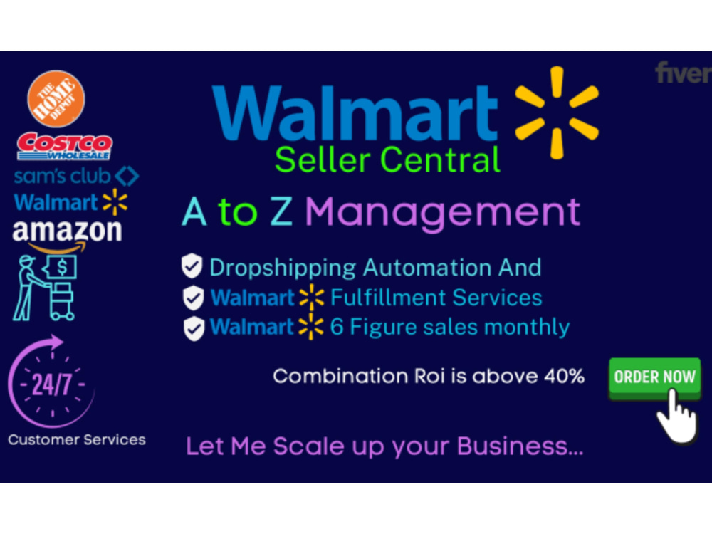 Your walmart dropshipping and wfs virtual assistant VA | Upwork