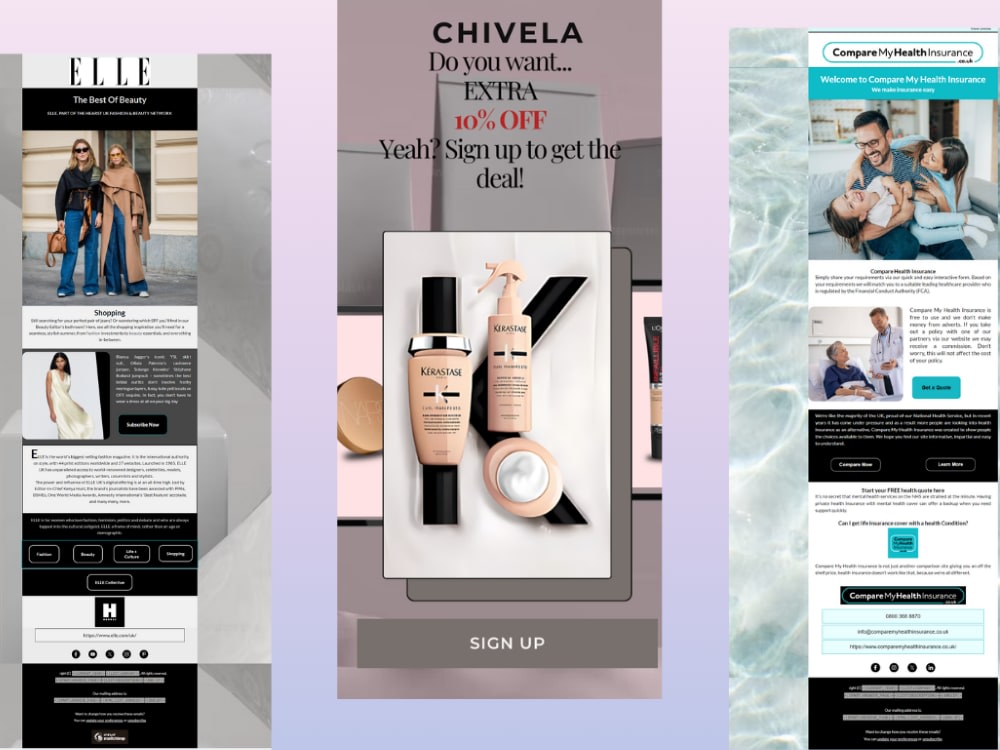 maily: stylish email template for premium... A professional Email Template design | Upwork