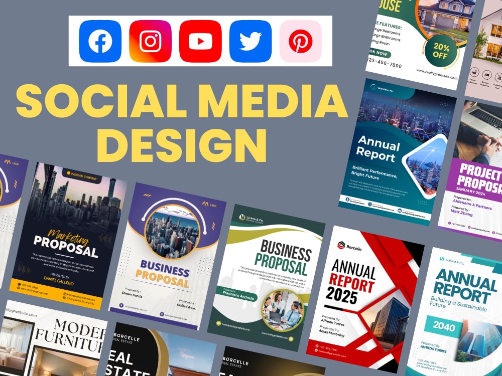 Canva Social Media Post and Banner Designs for FB, Instagram, and ...