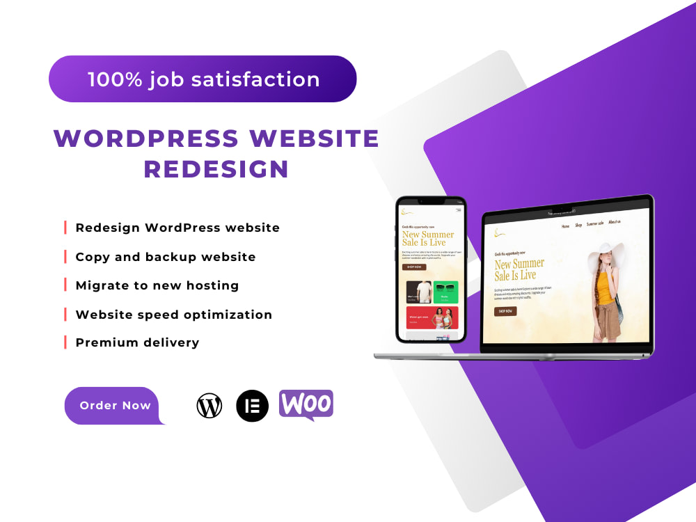 WordPress Website Redesign, Clone, edit, customization and revamp ...