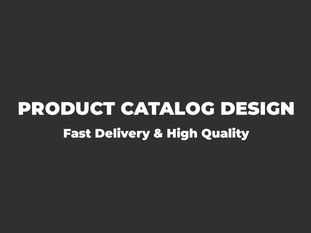 Professional Product Catalog Design for Your Brand Upwork