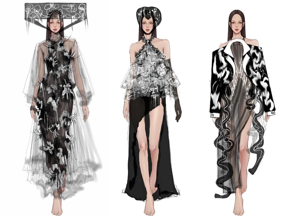 Fashion Illustration (Figure & Technical Flats) | Upwork