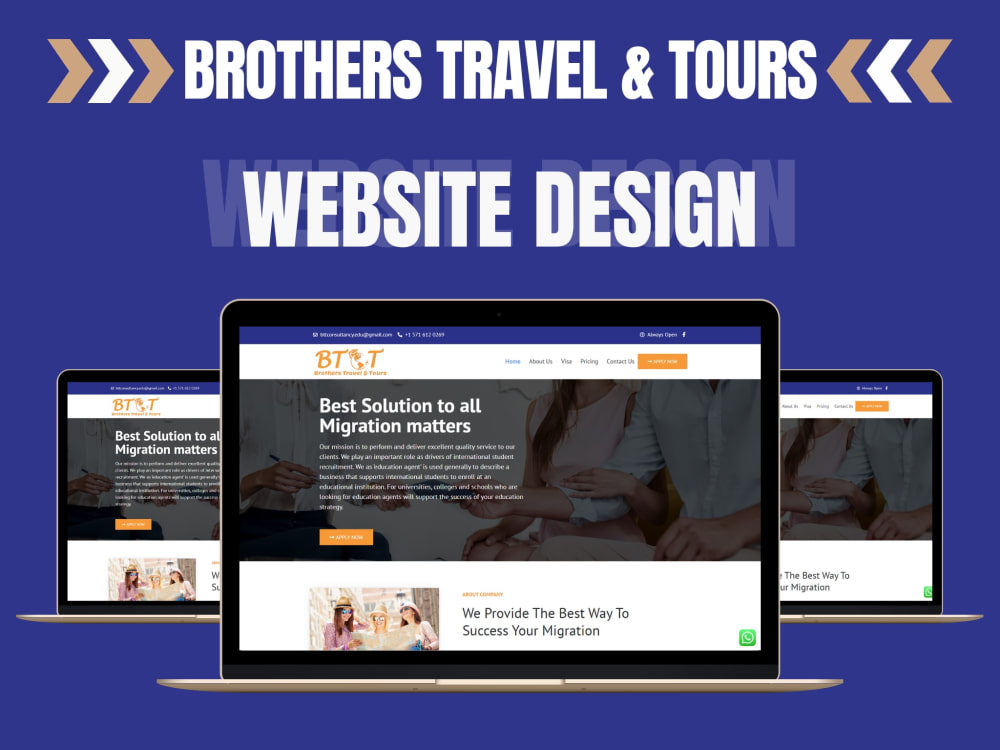 A professional wordpress website and landing page with elementor pro ...