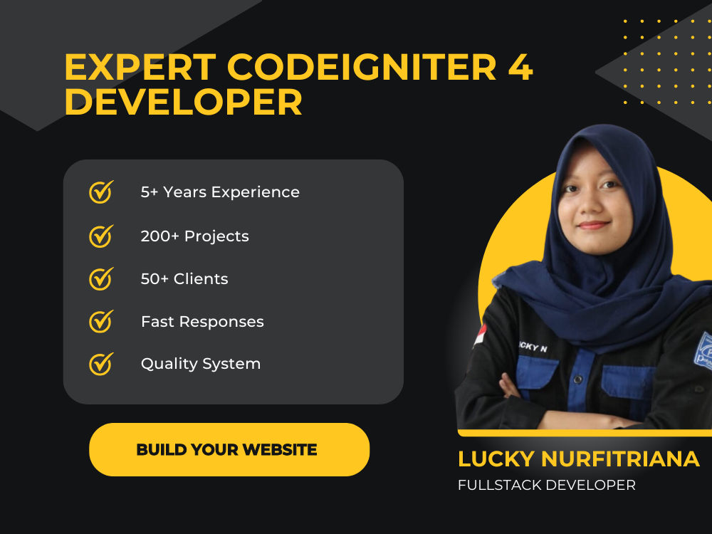 Expert Codeigniter 4 Developer | Upwork