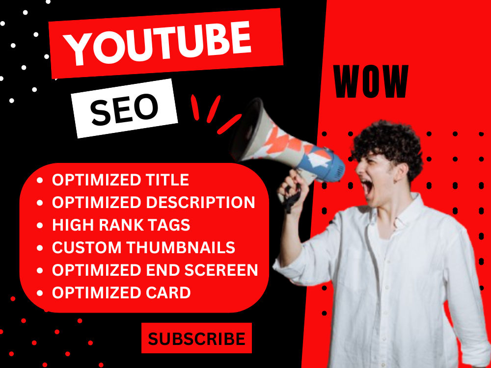 YouTube SEO & Marketing to Increase Views and Subscribers | Upwork
