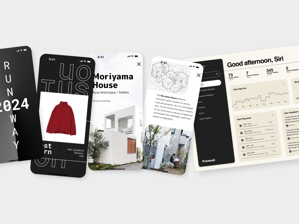 High-quality UX/UI product design for investor pitches & landing page ...