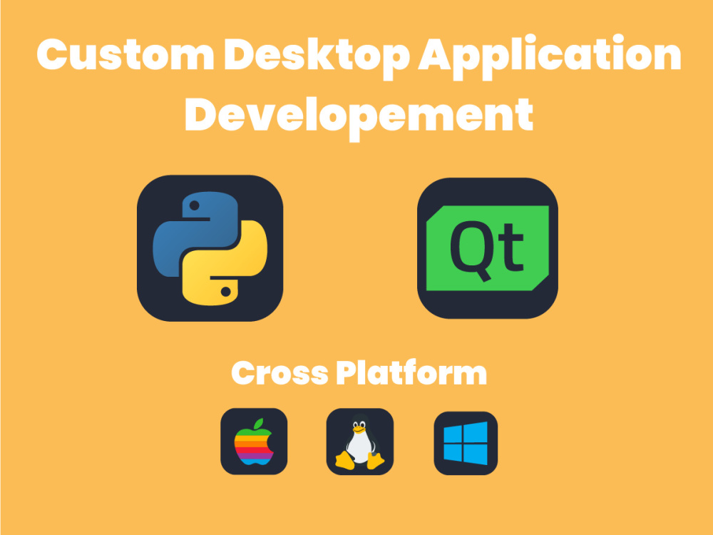 Responsive python pyqt5 GUI, desktop app | Upwork