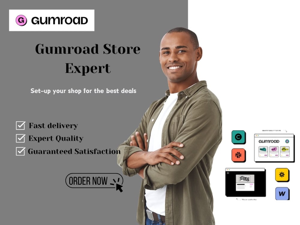 Digital Product Store on Gumroad Upwork