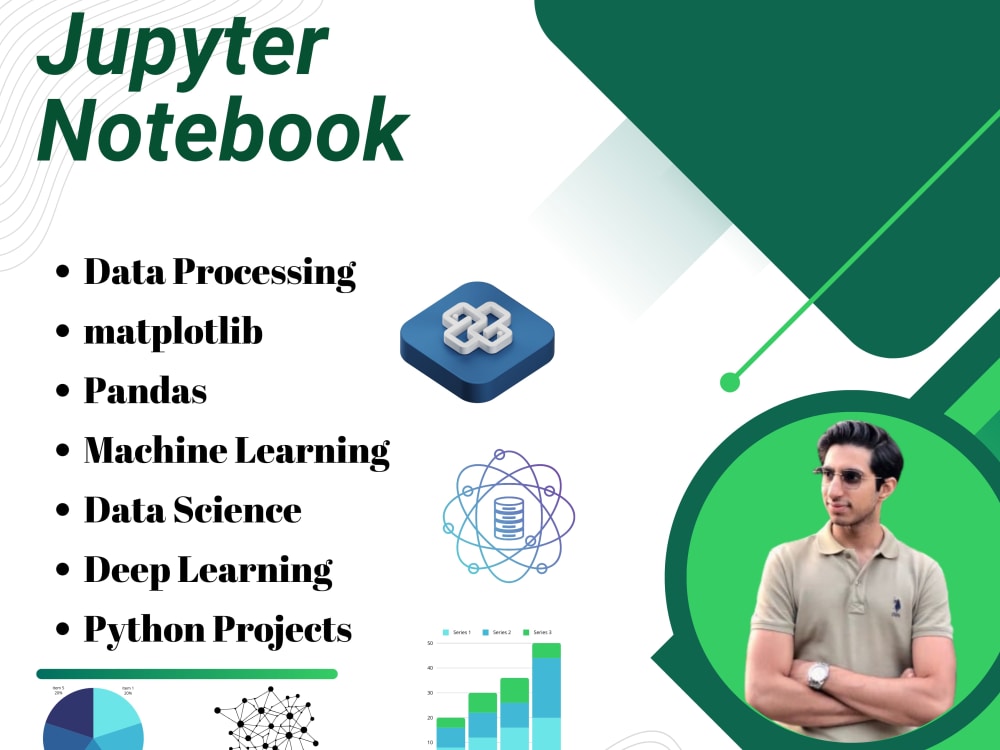 Python scripting, machine learning, data science in jupyter notebook ...