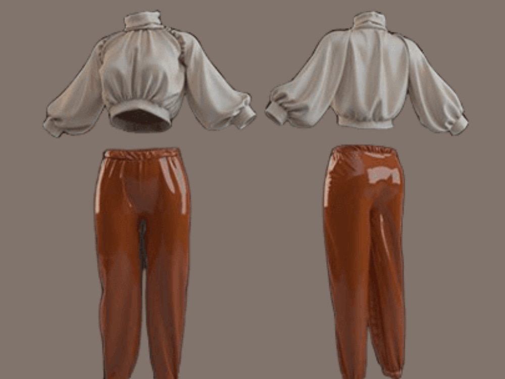 3d fashion designs and pattern drawing in clo 3d and marvelous designer ...