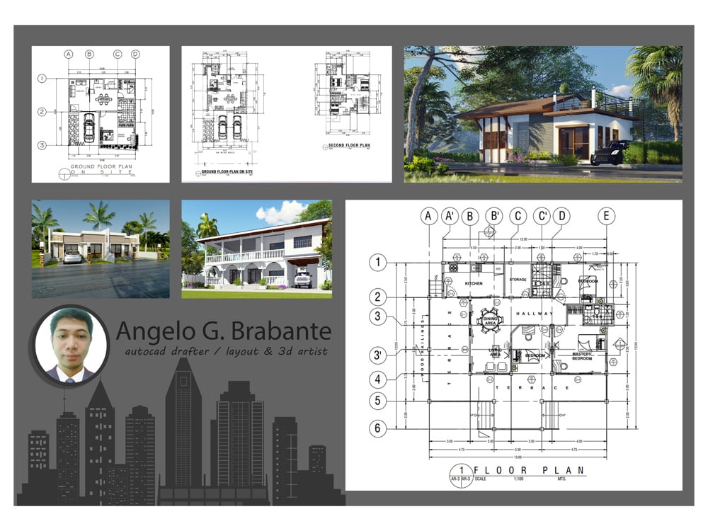 2d and 3d Render of Architectural Plans | Upwork