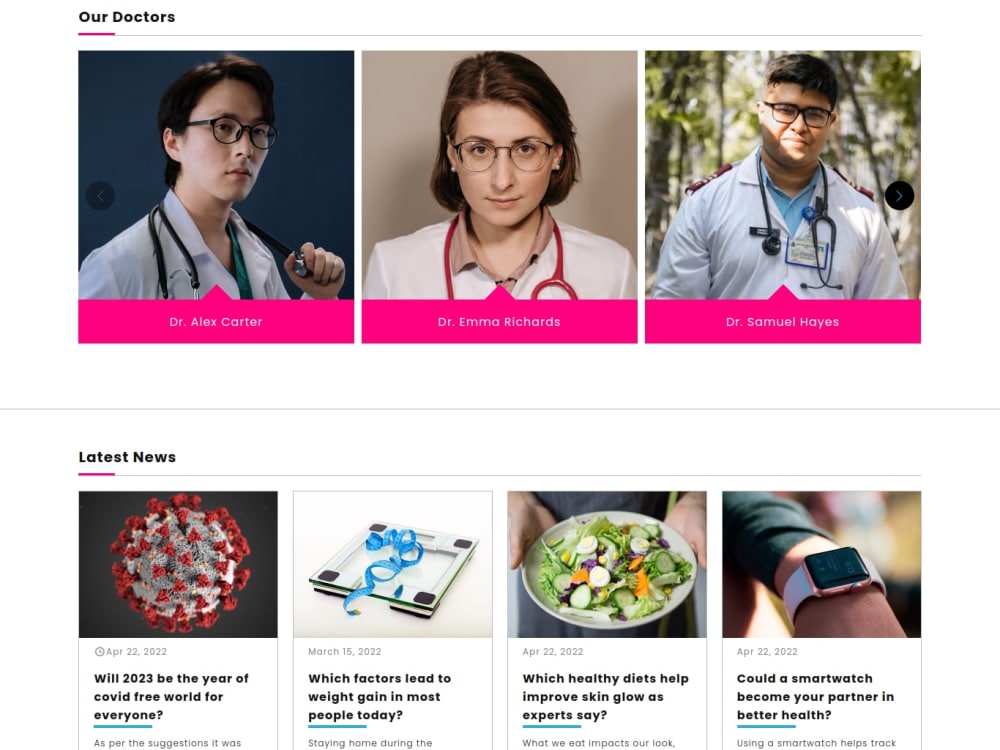 Custom responsive HTML, CSS, JavaScript website | Upwork