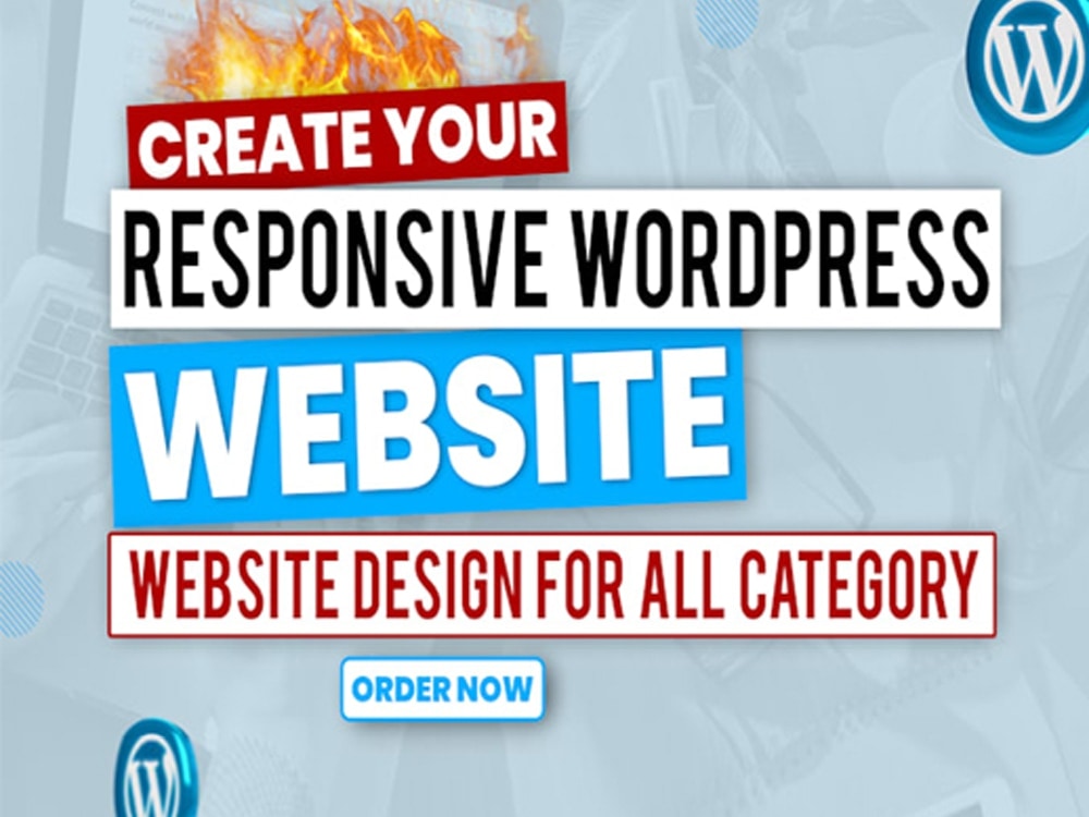 Develop wordpress website design with responsive web design | Upwork