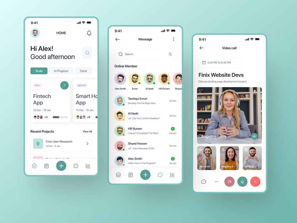 An Outstanding Mobile Application Designed in Figma | Upwork