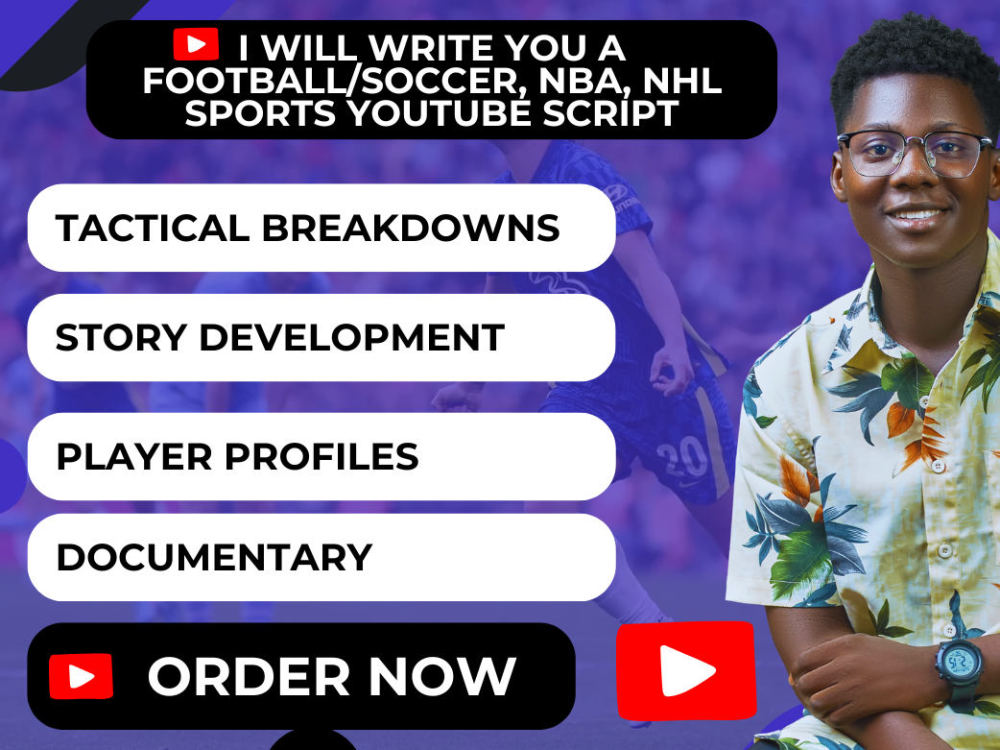 Football Interview Script Sports scripts and Sports documentaries for soccer/football | Upwork