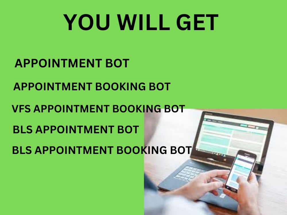 Appointment bot Appointment booking bot appointment bot ticket & Notify ...