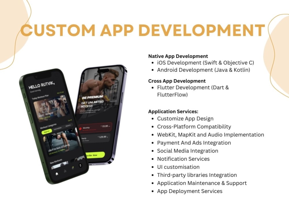 Android & iOS Mobile App Development Using Flutter, Expert AI App ...