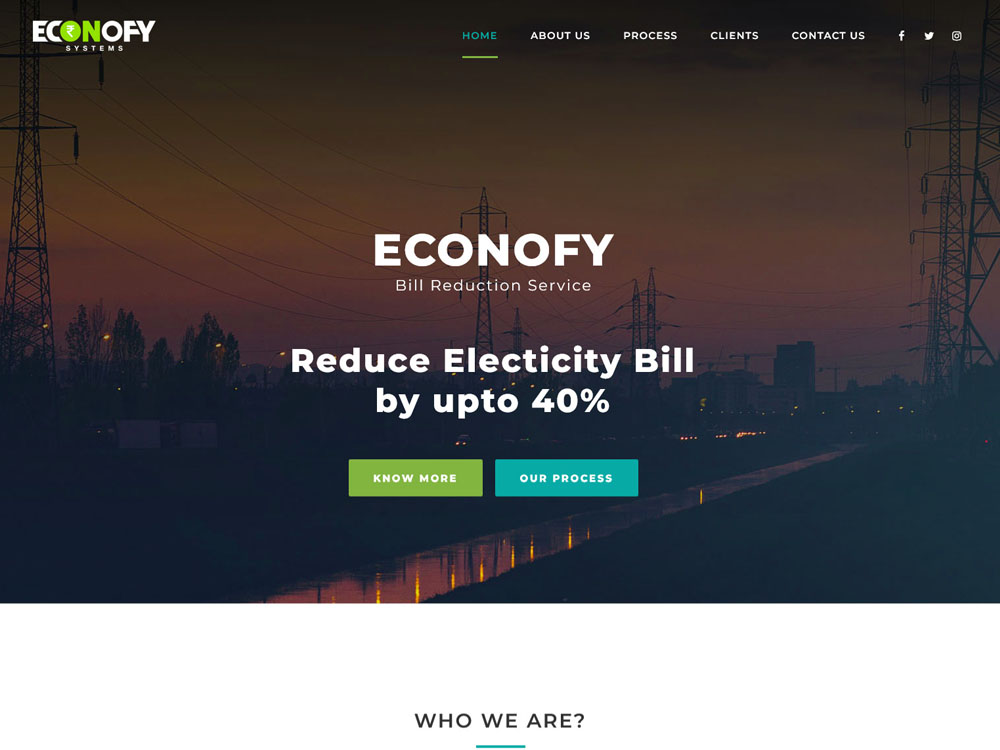 Custom Modern and Responsive HTML Website Design | Website UI UX Design ...